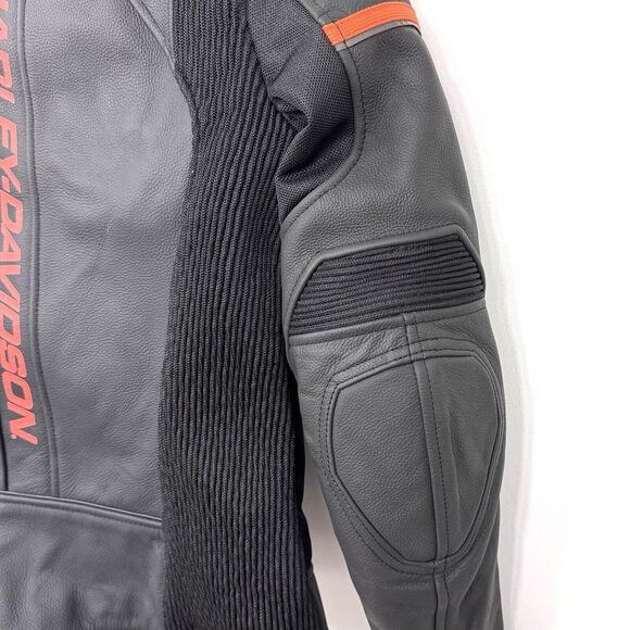 Harley-Davidson Women's Brawler Leather Jacket - 98007-21VW - Picture 6 of 12